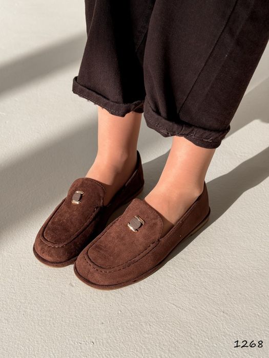 Лофери жіночі шоколад