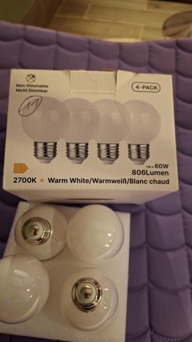 Zestaw żarówek 4 sztuki