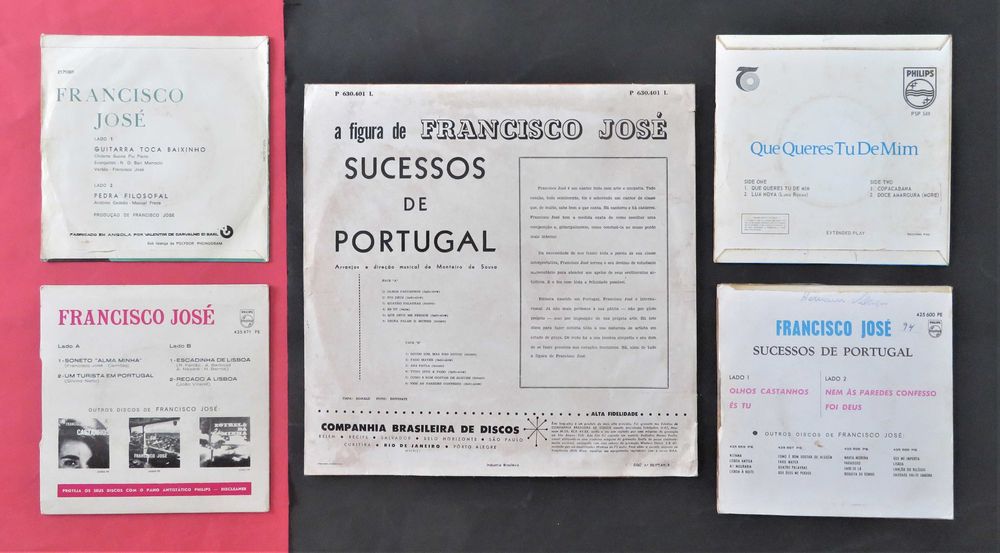 Francisco José - Lote LP + Singles