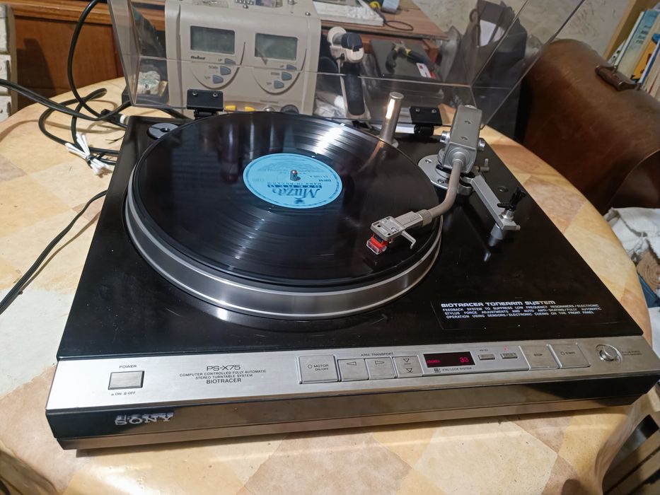 Gramofon Sony PS-X75. Gwarancja