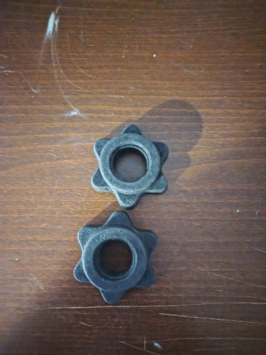 Vendo roscas para barras de 25 mm de musculação / ginásio