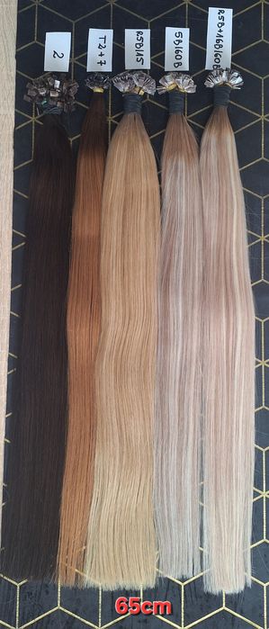 Naturalne włosy ombre 150g