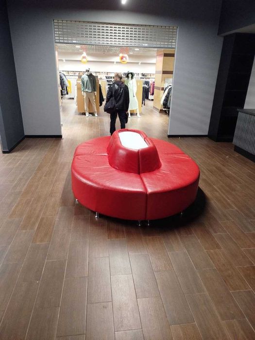 Диван для магазинів, ТЦ, офісів 260*190см