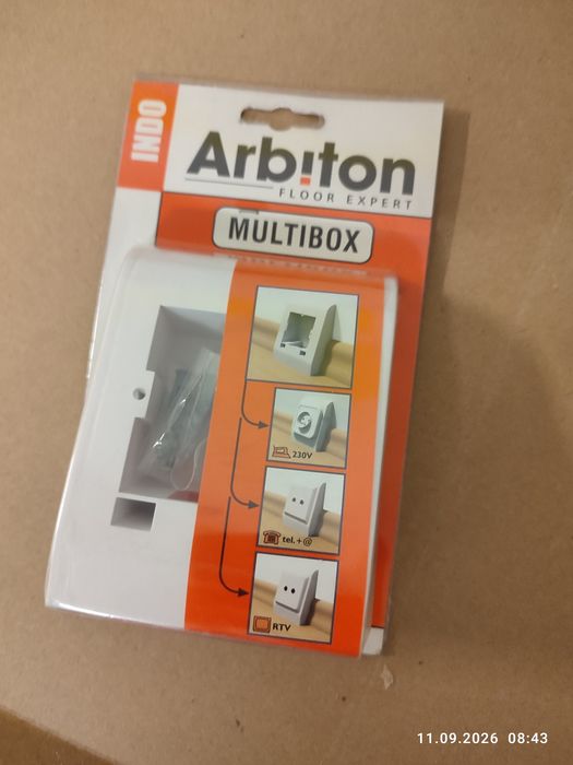 Arbitom Multi box puszka na listwy przypodłogowe