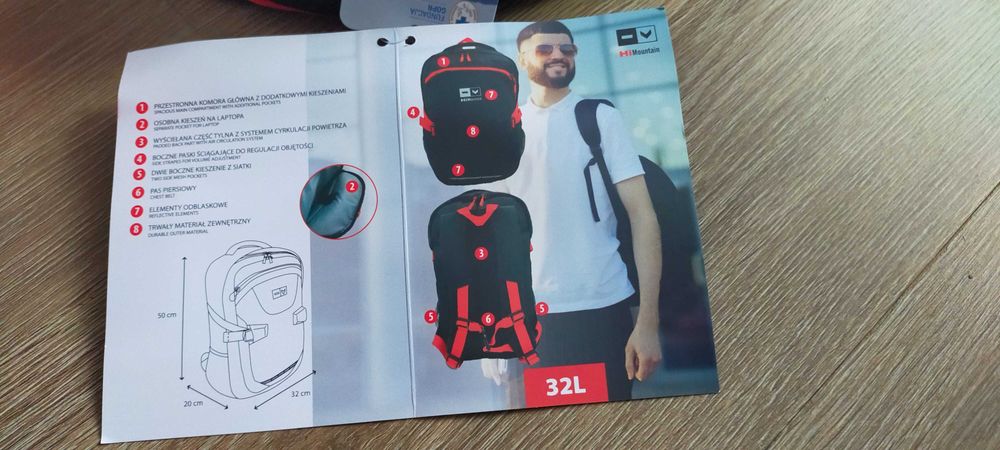 Nowy plecak HIMOUNTAIN  32 l