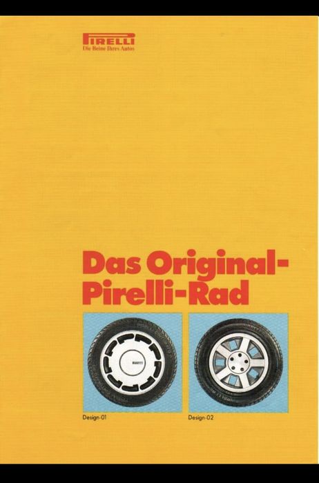 Jantes Ronal Pirelli VW