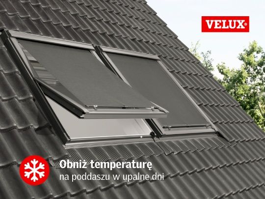 Okno dachowe z montażem