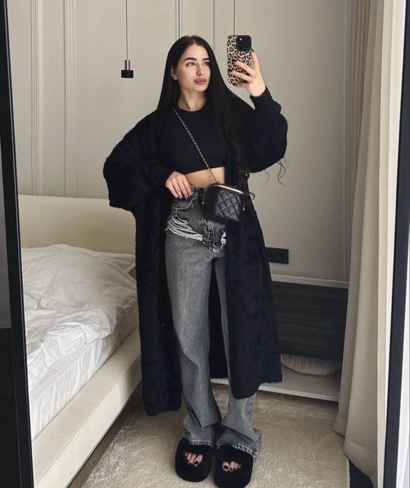 Трендовий кардиган чорний