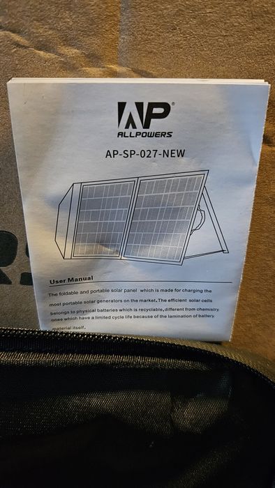 ALLPOWERS SP027 Painel Сонячна панель 100W