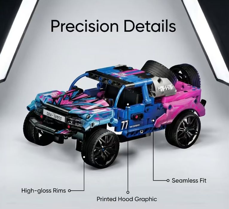 Конструктор-автомобіль Кібер-Пікап FORD RAPTOR 1:14 ,New 2026!!!