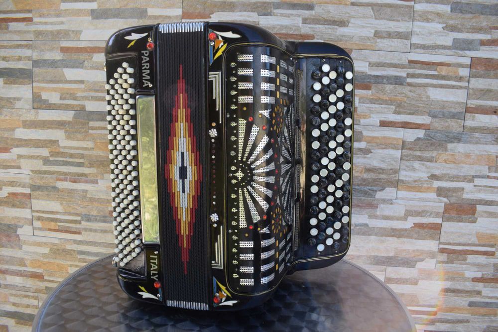 Acordeao Italiano 4 Voz 120 Baixos.N 399