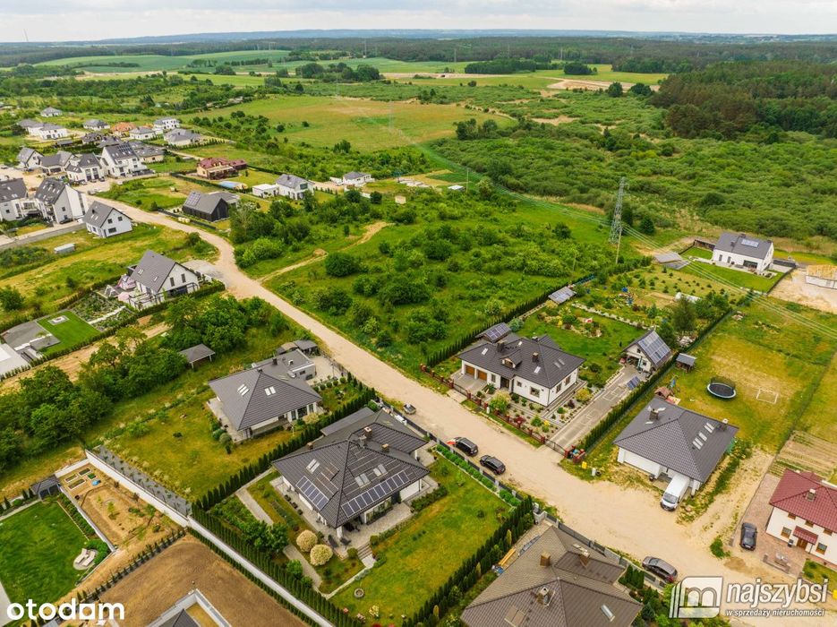 Gryfino - działka budowlana 1154 m² - Widok 3