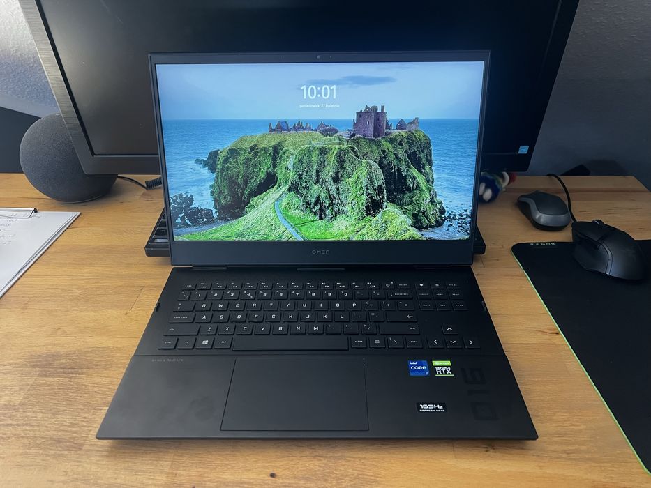 Idealny Omen 016 I7 11800H RTX3060 6gb 16Gb ram ddr 1TB ssd