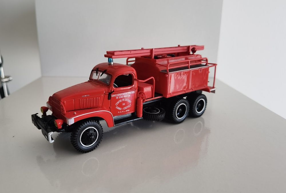 Camião Bombeiros Pompiers Hachette