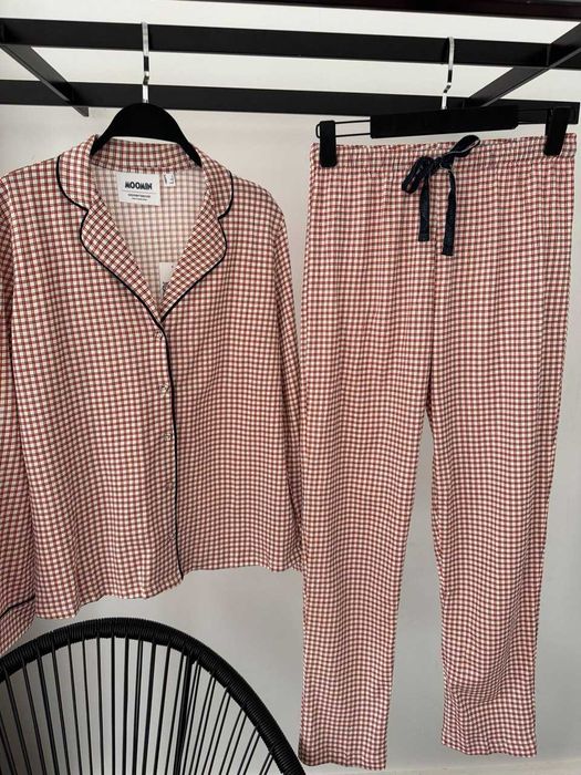 Piżama damska flanelowa, bawełniana z krótkim i długim rękawem.