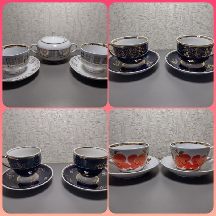 Чайные пары ,чашки. Барановка ,полонное, довбыш