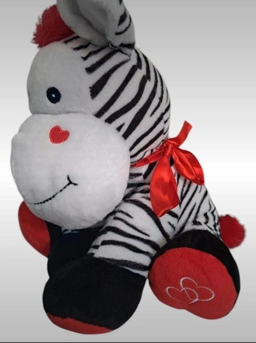 Pluszak maskotka Zebra