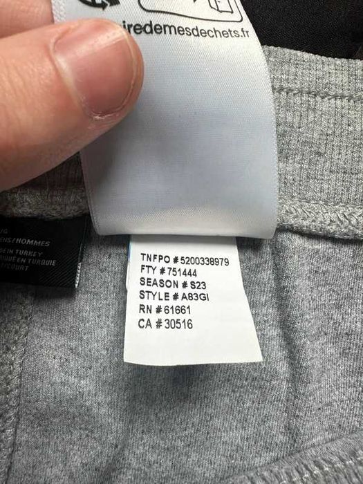 Spodenki The North Face – szare, idealny stan, logo