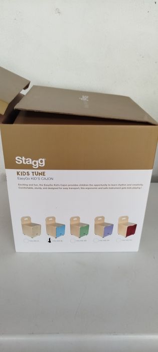 Cajón Infantil Stagg (Com Encosto Ergonómico) – Novo na caixa!