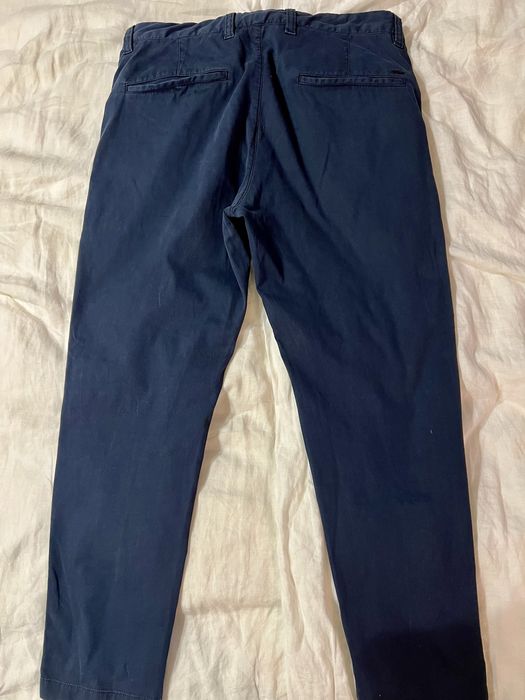 Granatowe spodnie Massimo Dutti