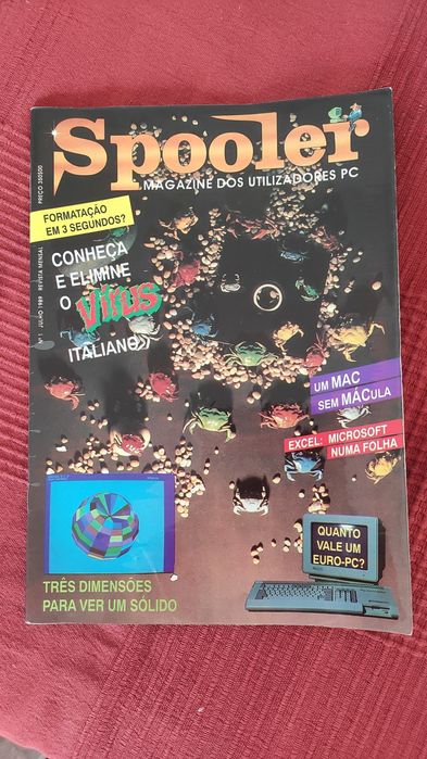 Spooler revista n°1 (raridade)