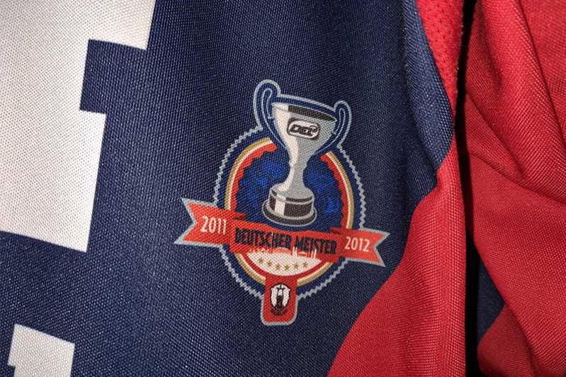 Eisbären Berlin Deutsche Eishockey Liga /DEL/ 2011-12 jersey Metzen /Athletic München/ #24 André Rankel rozmiar: 52