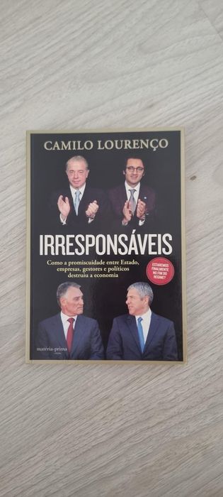 Livro "Irresponsáveis"