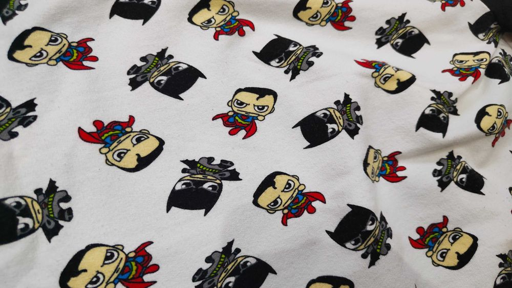 bluza dresowa batman spiderman 122 128 czarna handmade