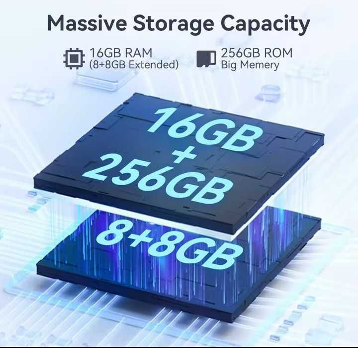 Смартфон Cubot P80 8/512GB Light Blue NFC