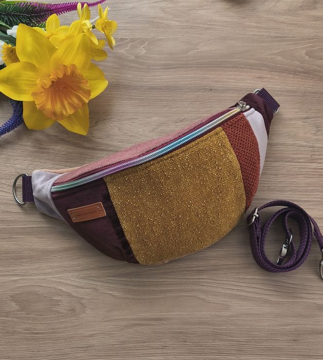 Unikalna Nerka Patchwork M | Tkaniny Tapicerskie | Handmade