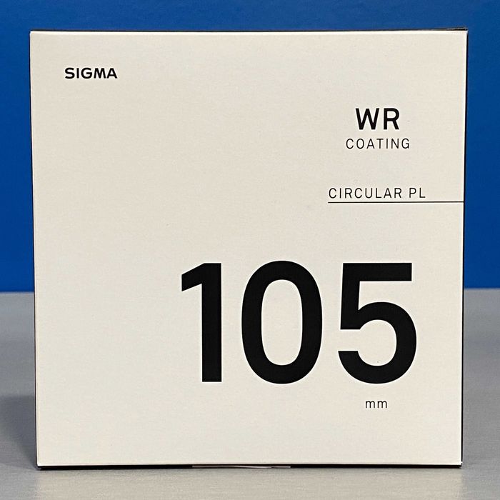 Filtro Sigma WR Circular PL - CPL (105mm) - NOVO