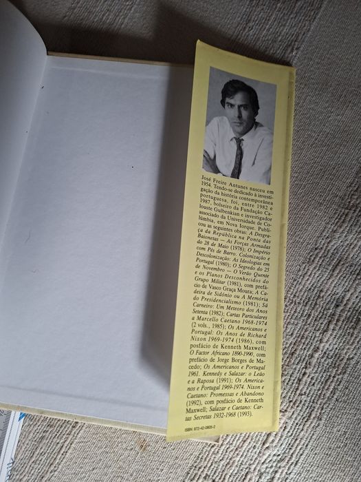 Salazar Caetano Cartas secretas  – José Freire Antunes