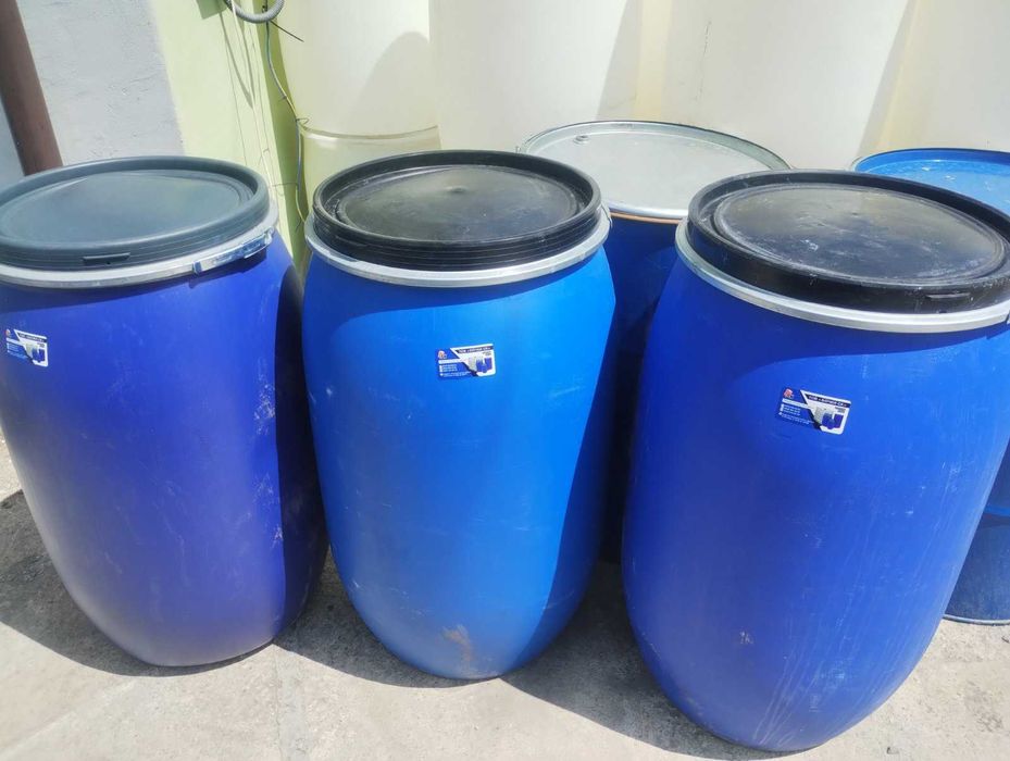 Бочка, тара, ємність пластикова Б/В  200 л.