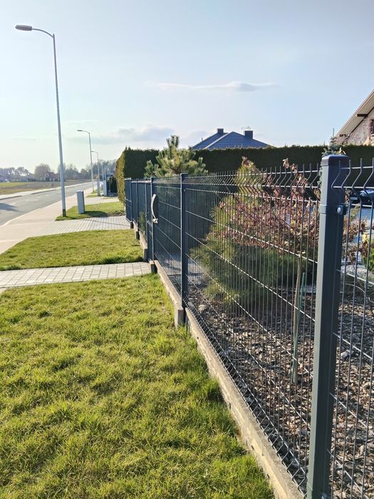 Siatka panelowa ogrodzenie panelowe, brama, furtka