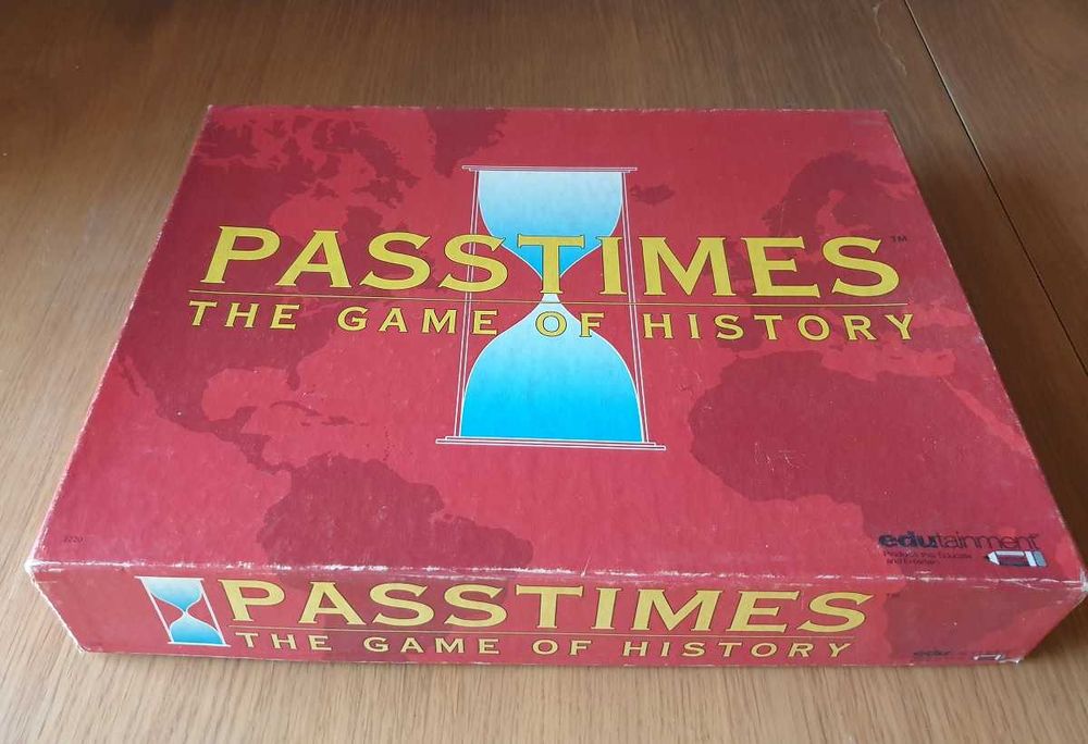 Passtimes Boardgame • Edutainment Group • 1992