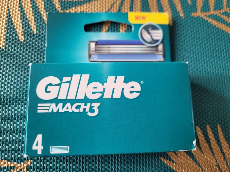 Gillette Mach 3 oryginalne 4 ostrza