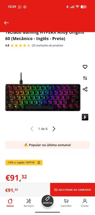 PC Gaming RTX 4060 Ti 16GB | i5-8400 | 16GB RAM | 2TB + Teclado e Rato