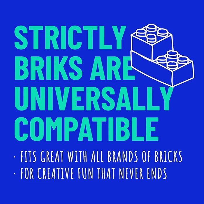 Strictly Briks – 24 klasyczne płytki bazowe do klocków  LEGO inne