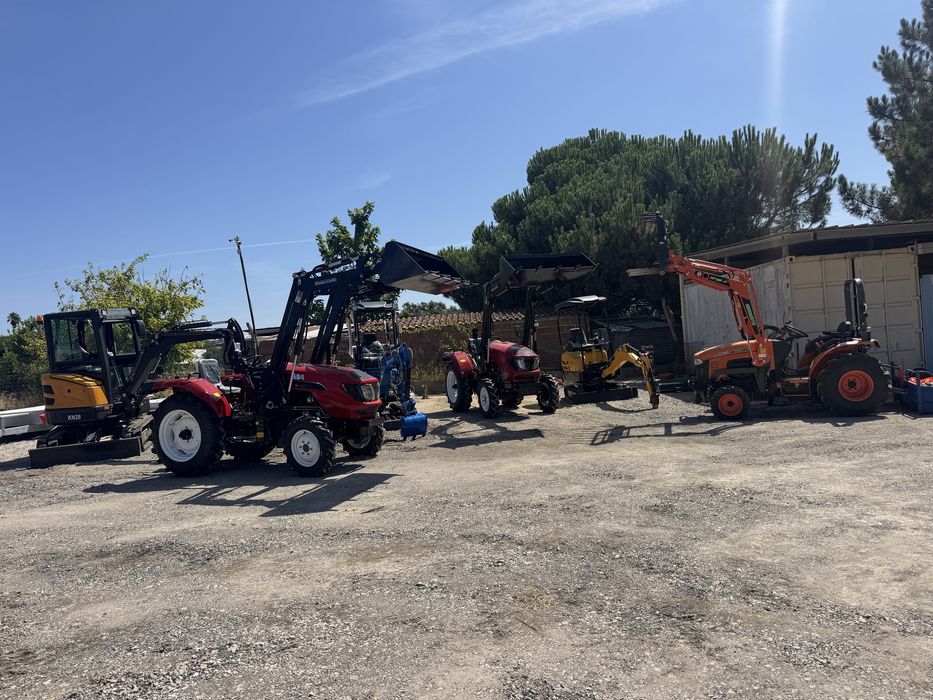 Tratores com carregador 30cv 40 cv 50cv