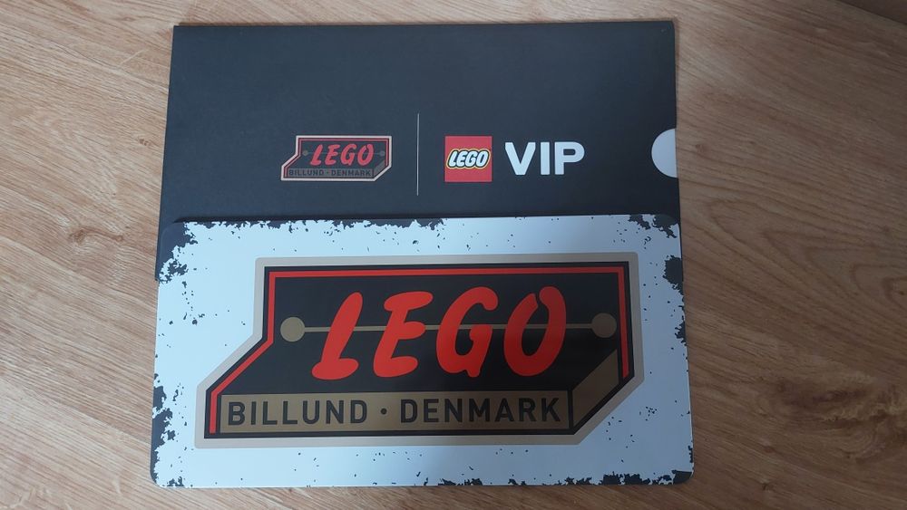 Lego 500.7016 Promocyjne - Blaszana tabliczka w stylu retro