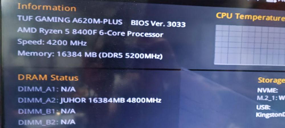 PC Gamer(só Torre) Ryzen 5 8400F + RTX 3070 Ti | DDR5 | 1TB NVMe | 850€ Negociáveis