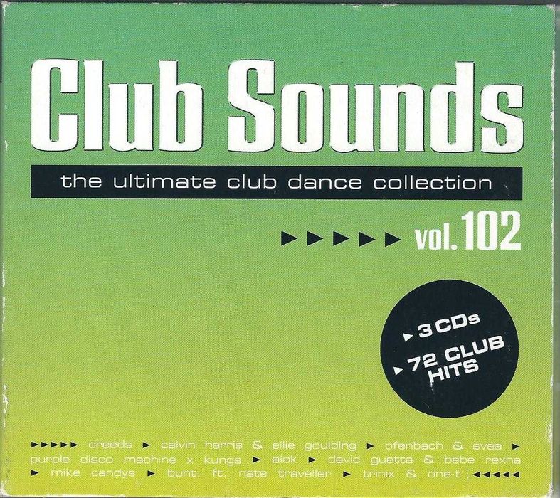 3 CD - Club Sounds Vol. 102 (2023) (Sony Music) (Digipak)