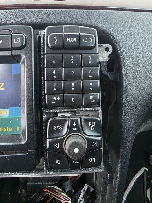 Radio Mercedes W220 Przedlift Navi