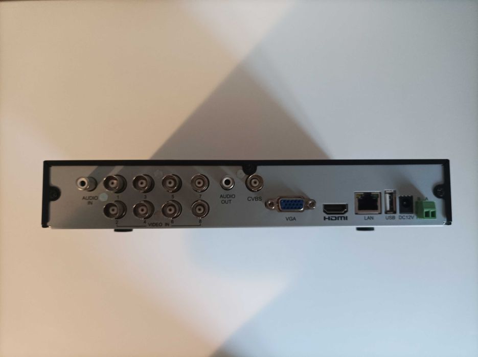 Sistema Vigilância Profissional CCTV/DVR/NVR de 8 Canais