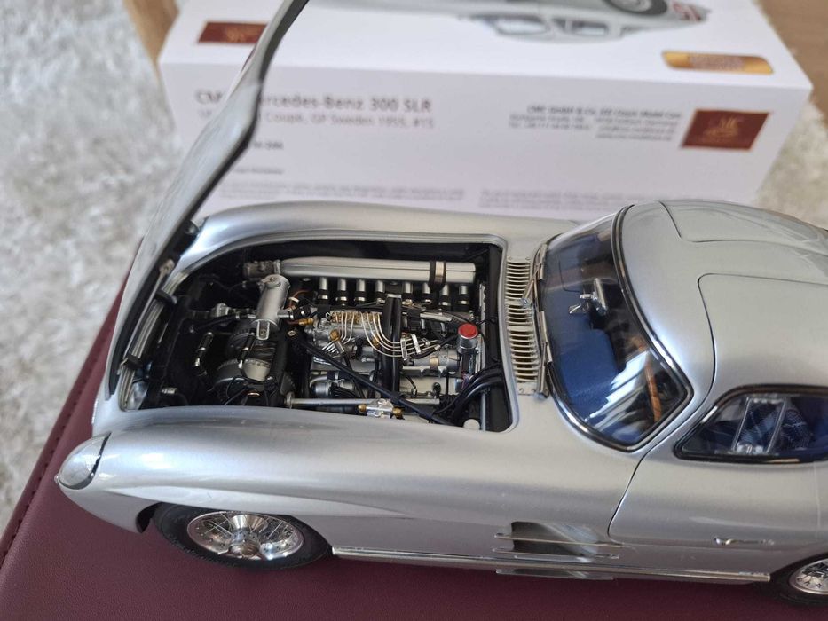 CMC Mercedes - Benz 300 SLR Uhlenhaut Coupe , GP Sweden 1955 #15