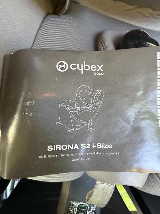 Fotelik Cybex gold sirona s-2 grey