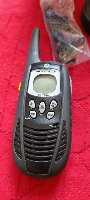 Nowe walkie-talkie, krótkofalówki. Motorola XTR 446.