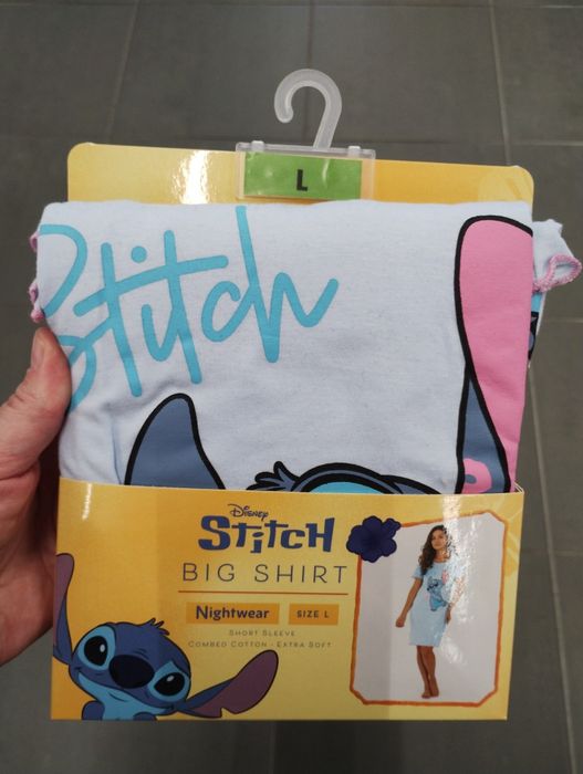 Koszula nocna piżama damska Stitch