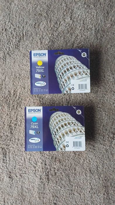 Tinteiros EPSON 79XL (Originais Epson) - Ciano + Amarelo