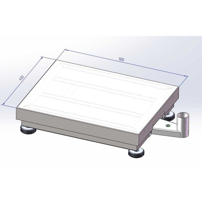 Waga do paczek 150kg 40x50 cm LCD Lilascale